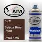 Preview: Audi, Beluga Brown Pearl, LY8U / M5: 400ml Sprühdose, von ATW Autoteile West.